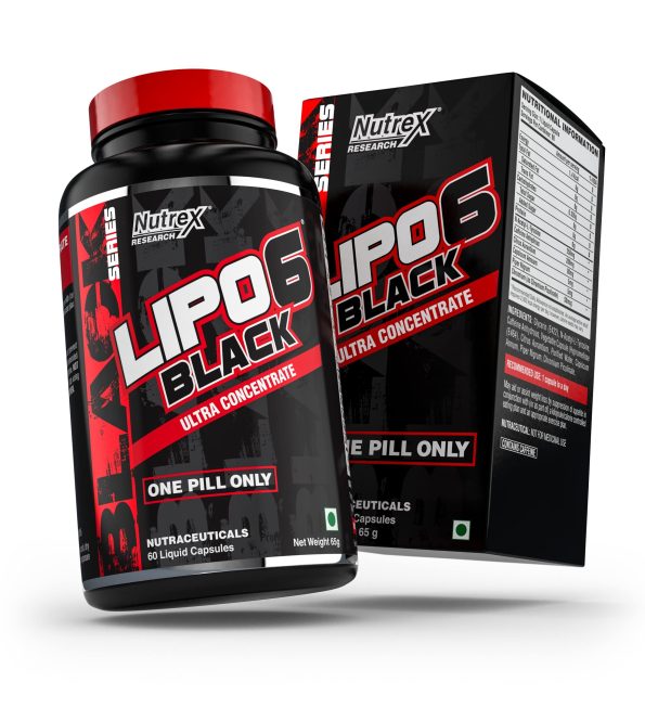 LIPO 6 BLACK ULTRA ONE PILL ONLY FAT DESTROYER 60 Capsules