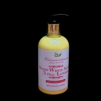 SNOW WHITE 3days WHITENING BODY LOTION 500ml VERY STRONG WHITENING 15 SHADE It Whiten the skin Very Fast