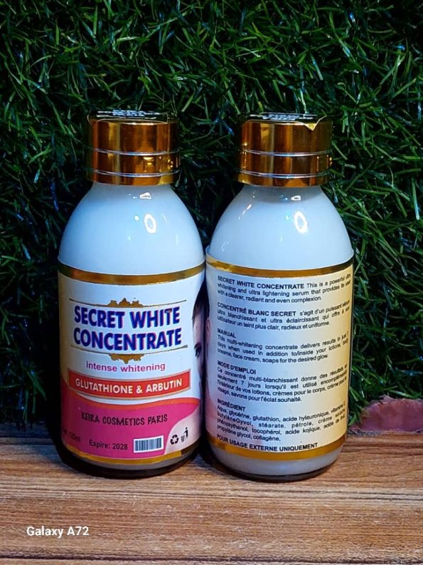SECRET WHITE STRONG WHITENING CONCENTRATE 125ml FAST ACTION