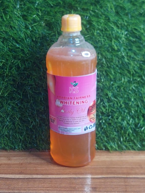 ARABIAN FAIRNESS WHITENING BODY OIL 15SHADE STRONG WHITENING SUPER EFFECTIVE 1LITER