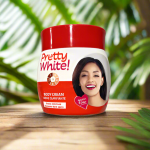 PRETTY WHITE LIGHTENING BODY CREAM Very Effective 300ml