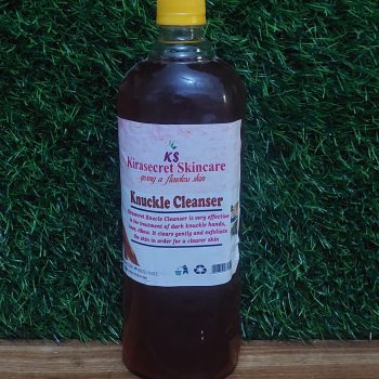 KNUCKLE REMOVER CLEANSER 1 LITER To clean away dark knuckle feet,hands,Elbow fast