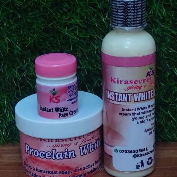 INSTANT WHITE 15 SHADES VERY STRONG WHITENING SET 900G This set Whiten the Skin very Fast and Clean