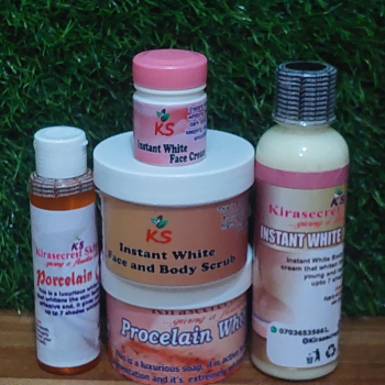 INSTANT WHITE 15 SHADES VERY STRONG WHITENING SET 1.4KG This set Whiten the Skin very Fast