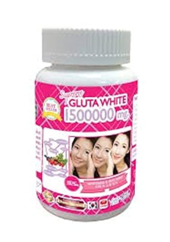 GLUTA WHITE 1500000MG WHITENING SUPPLEMENT 250G