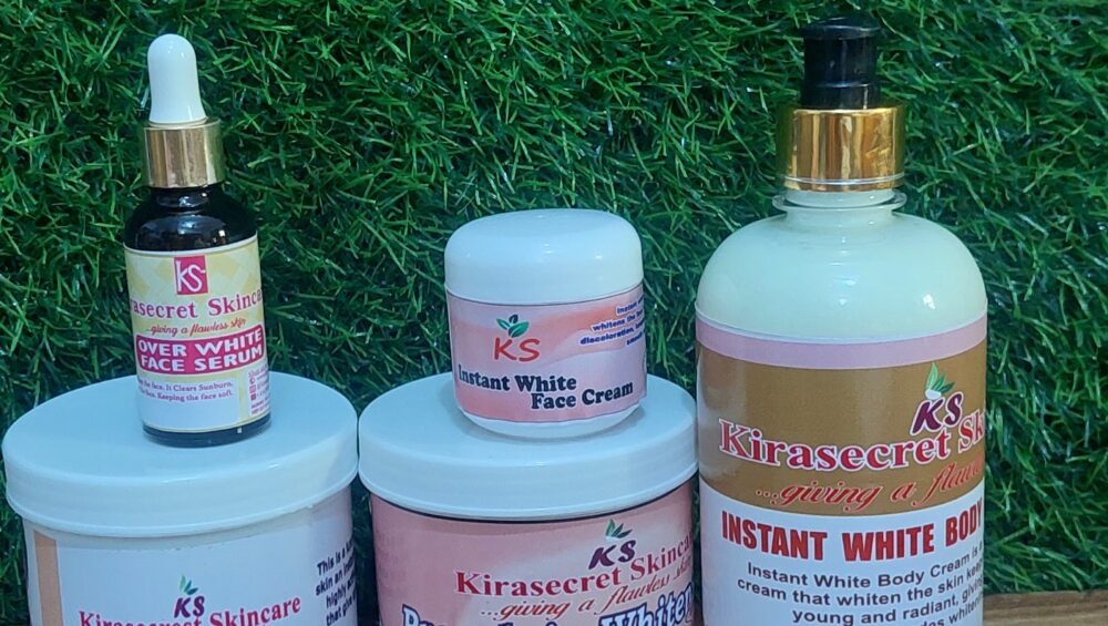 INSTANT WHITE 15 SHADES VERY STRONG WHITENING BIG SET 1.9KG This set Whiten the Skin very Fast and Clean