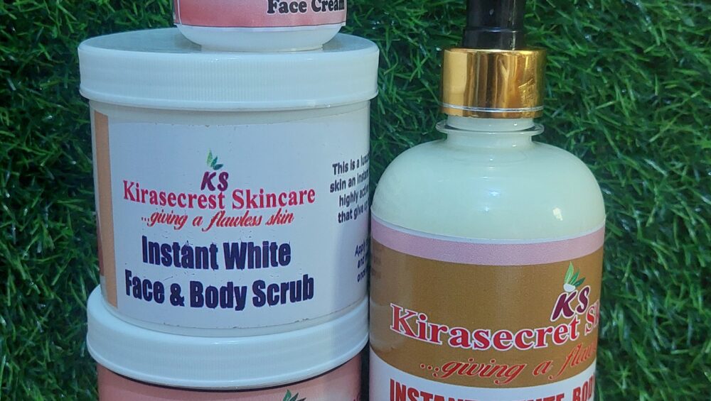 INSTANT WHITE 15 SHADES VERY STRONG WHITENING BIG SET 1.8KG This set Whiten the Skin very Fast and Clean