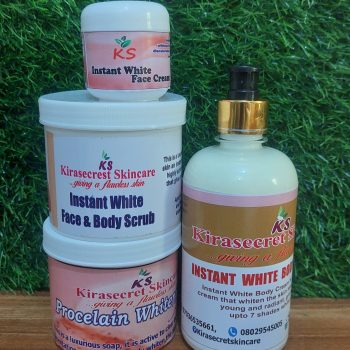 INSTANT WHITE 15 SHADES VERY STRONG WHITENING BIG SET 1.8KG This set Whiten the Skin very Fast and Clean