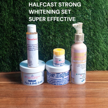 HALFCAST STRONG WHITENING MEDIUM SET 15 SHADES 1.2kg SUPER STRONG EFFECTIVE