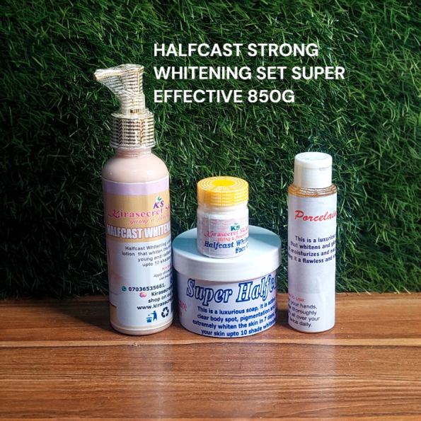 HALFCAST STRONG WHITENING SET 15 SHADES 850g SUPER STRONG EFFECTIVE