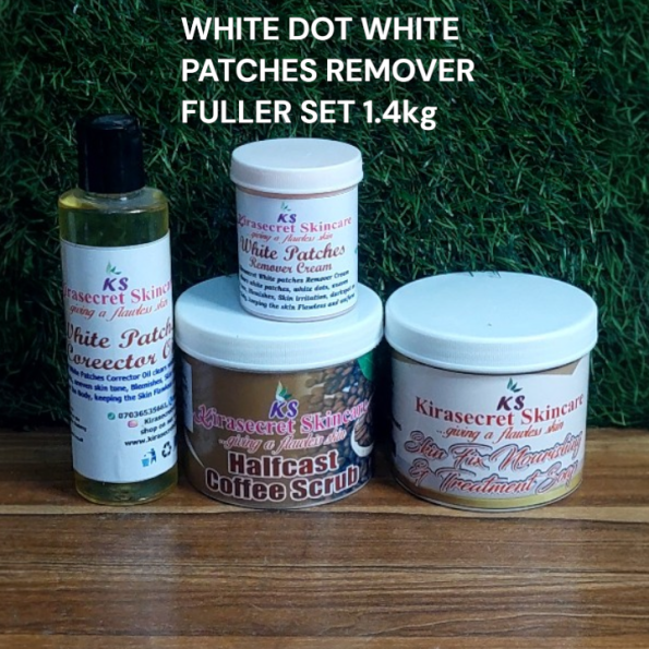 WHITE DOT WHITE PATCHES FULLER SET QUICK RESULT 1.4GG It Clears Old White dots and Patchhes Very Fast out of your Skin