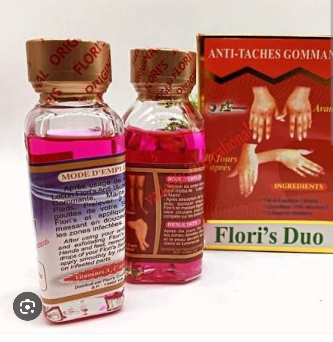 FLORIS DUO ANTI TACHES GOMMANT SERUM 350g TO CLEAR DARK KNUCKLE HANDS,FEET,ELBOW