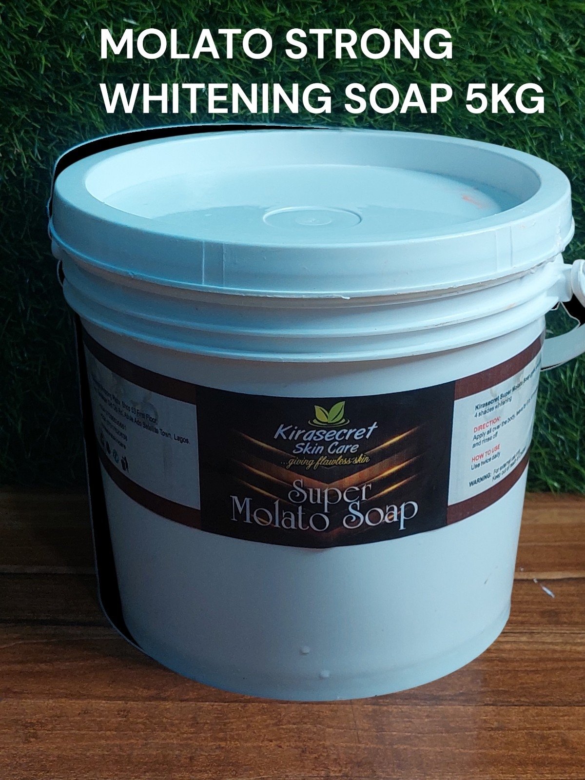 MOLATO WHITENING SOAP 15 shades VERY STRONG WHITENING 5KG It whiten the Skin very Fast